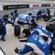 The Cup Series pit crew on Alex Bowman’s No. 88 car.